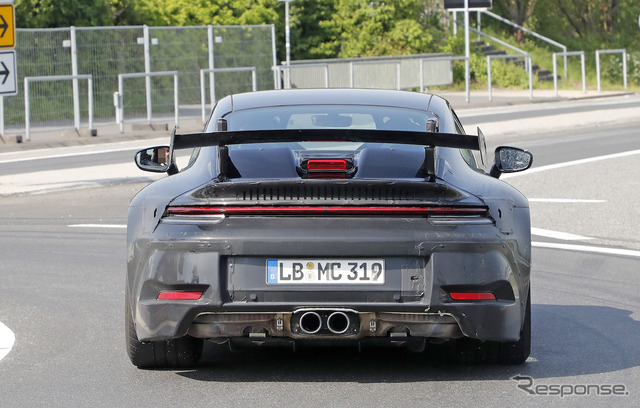 ポルシェ 911 GT3 新型 スクープ写真