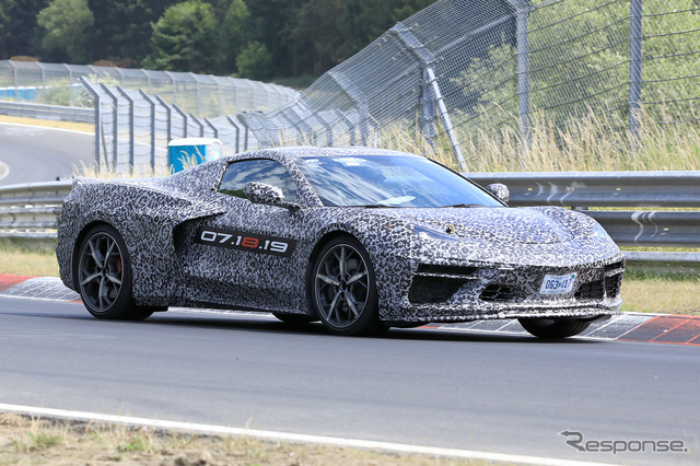 シボレー コルベット 次期型(C8)スクープ写真