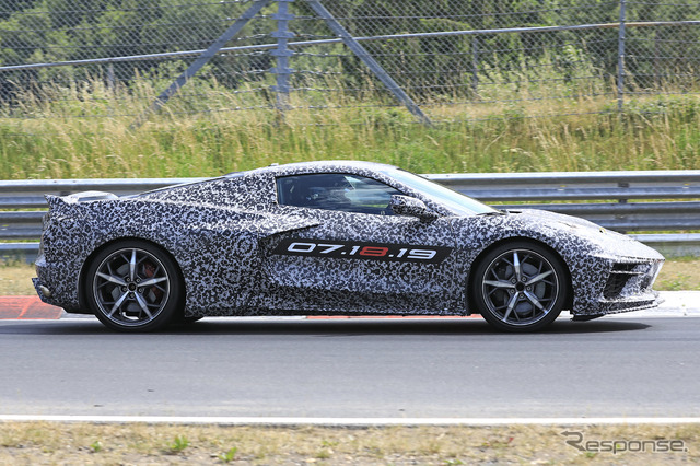 シボレー コルベット 次期型(C8)スクープ写真