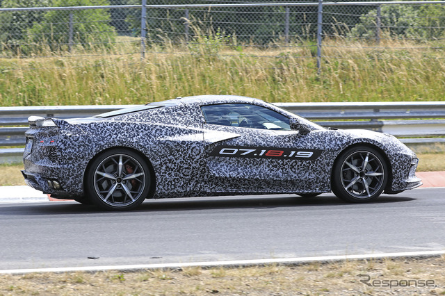 シボレー コルベット 次期型(C8)スクープ写真