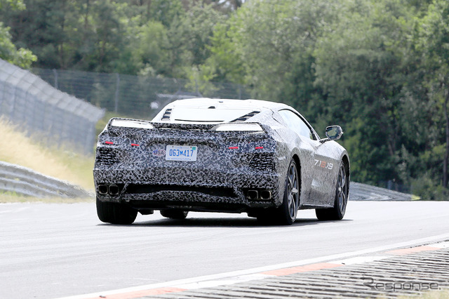 シボレー コルベット 次期型(C8)スクープ写真