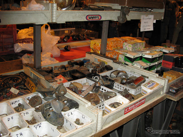 【レトロモビル08】写真蔵…ミニカーやパーツ業者も出店
