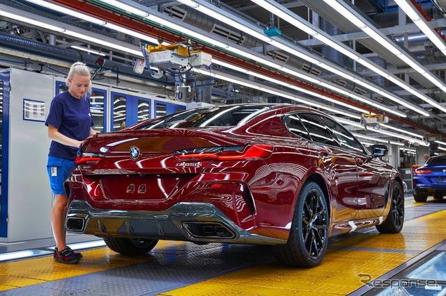 BMW 8シリーズ グランクーペ の量産第一号車