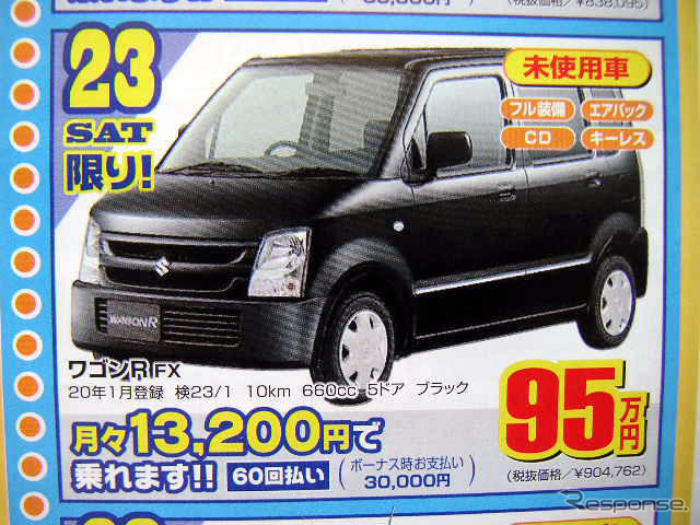 【明日の値引き情報】このプライスで軽自動車を購入できる!!