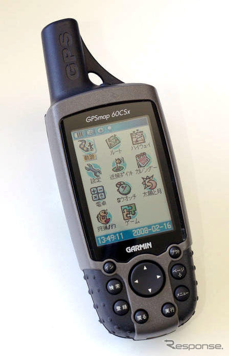 【GARMIN GPSMAP 60CSx 使ってみた (1)】多機能がウリのハイエンド・ハンディGPS