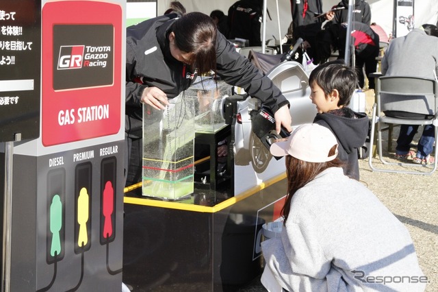 TOYOTA GAZOO Racing ブース イベントの様子（イメージ）