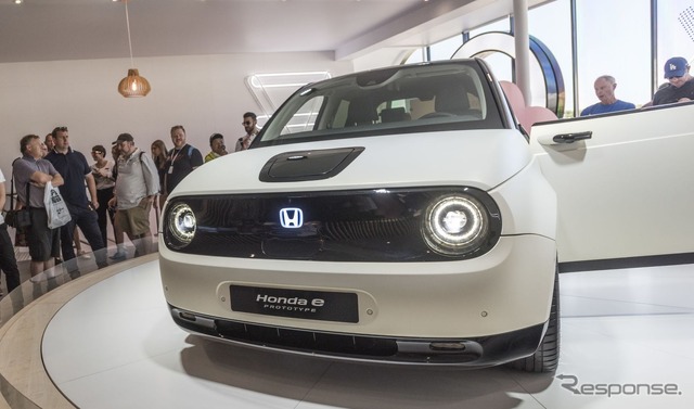 ホンダ e の最新プロトタイプ(グッドウッド2019)