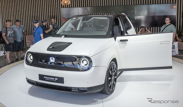 ホンダ e の最新プロトタイプ(グッドウッド2019)