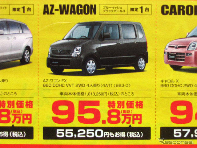 【春一番 値引き情報】この価格で軽自動車を購入できる!!