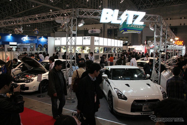 【東京オートサロン08】写真蔵…BLITZ GT-R
