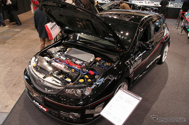 【東京オートサロン08】写真蔵…HKS インプレッサWRX STI