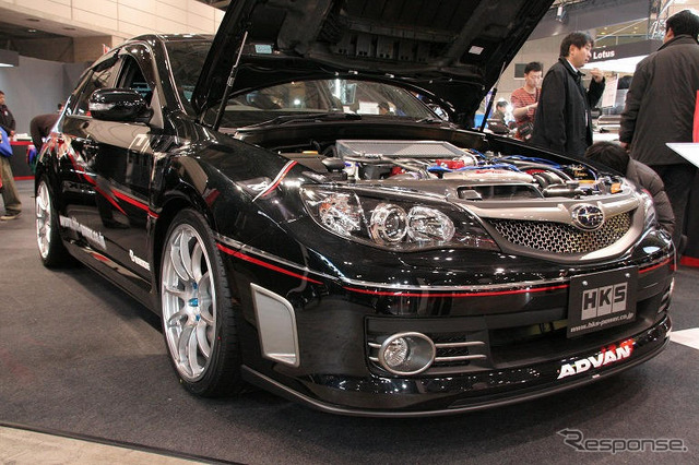 【東京オートサロン08】写真蔵…HKS インプレッサWRX STI