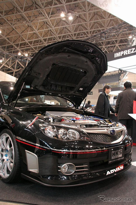 【東京オートサロン08】写真蔵…HKS インプレッサWRX STI