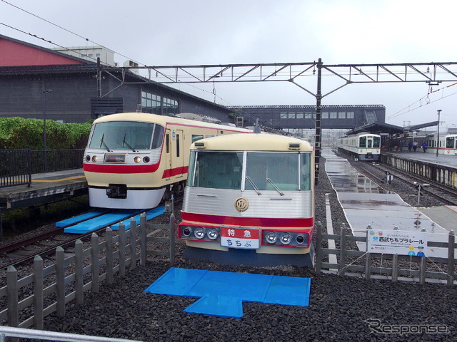 「西武ちちプラレール駅」（7月14日、西武秩父駅）