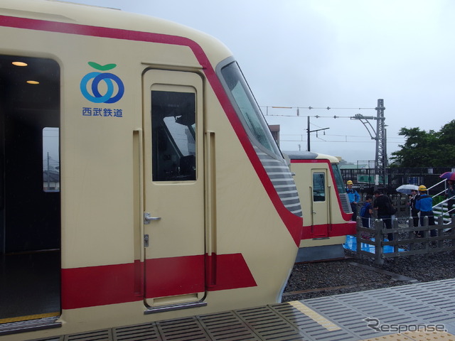 「西武ちちプラレール駅」（7月14日、西武秩父駅）