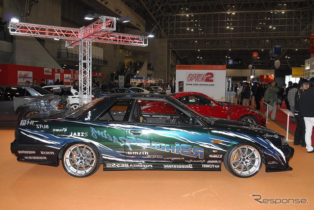 【東京オートサロン08】写真蔵…Option スカイライン