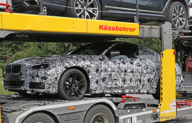 BMW 4シリーズクーペ 次期型プロトタイプ(スクープ写真)