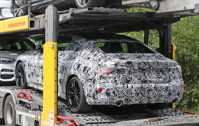 BMW 4シリーズクーペ 次期型プロトタイプ(スクープ写真)
