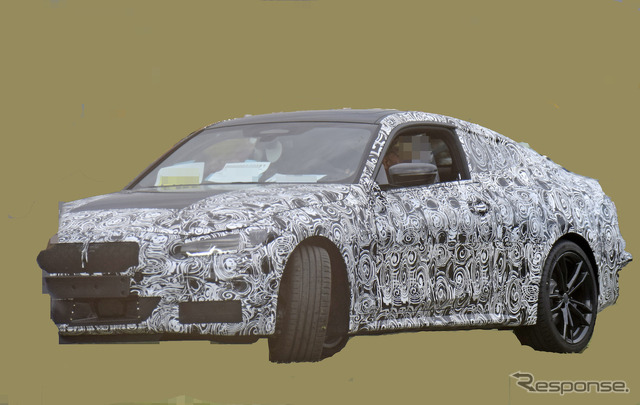 BMW 4シリーズクーペ 次期型プロトタイプ(スクープ写真)