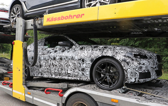 BMW 4シリーズクーペ 次期型プロトタイプ(スクープ写真)