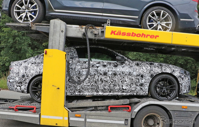 BMW 4シリーズクーペ 次期型プロトタイプ(スクープ写真)