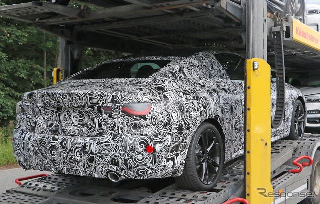 BMW 4シリーズクーペ 次期型プロトタイプ(スクープ写真)