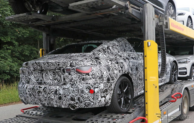 BMW 4シリーズクーペ 次期型プロトタイプ(スクープ写真)