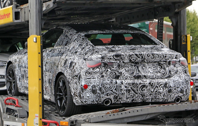BMW 4シリーズクーペ 次期型プロトタイプ(スクープ写真)