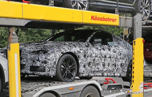 BMW 4シリーズクーペ 次期型プロトタイプ(スクープ写真)