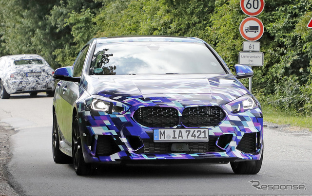 BMW 2シリーズグランクーペ プロトタイプ(スクープ写真)