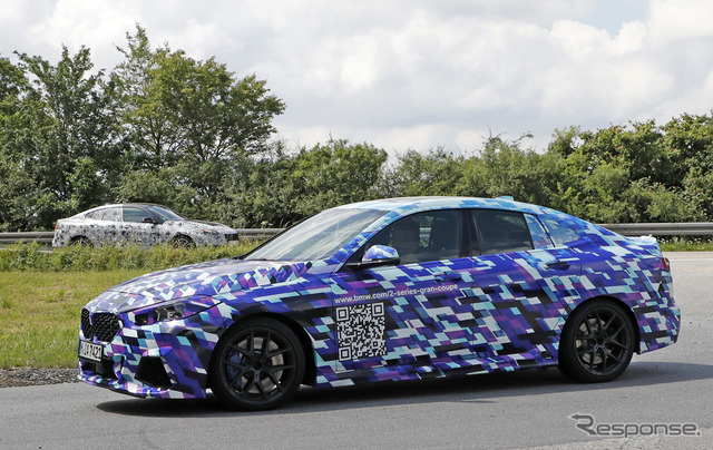 BMW 2シリーズグランクーペ プロトタイプ(スクープ写真)