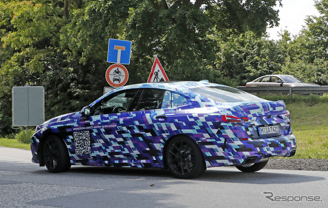 BMW 2シリーズグランクーペ プロトタイプ(スクープ写真)