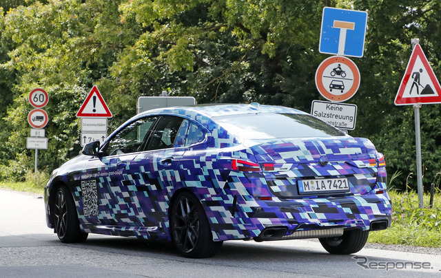 BMW 2シリーズグランクーペ プロトタイプ(スクープ写真)