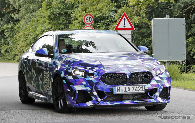 BMW 2シリーズグランクーペ プロトタイプ(スクープ写真)