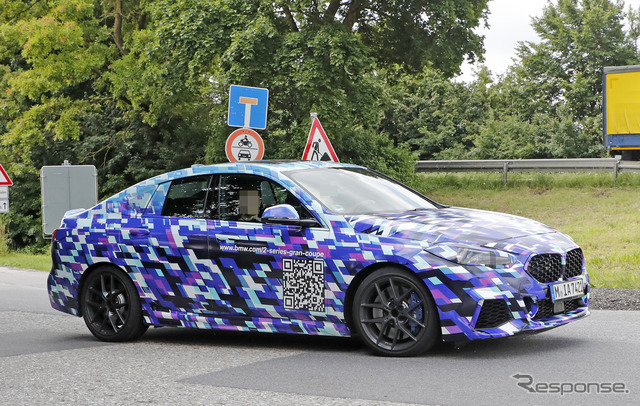 BMW 2シリーズグランクーペ プロトタイプ(スクープ写真)