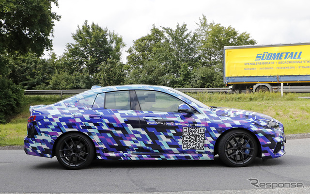 BMW 2シリーズグランクーペ プロトタイプ(スクープ写真)