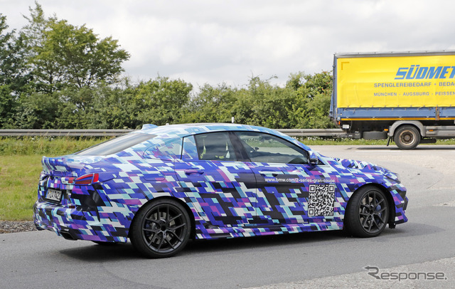 BMW 2シリーズグランクーペ プロトタイプ(スクープ写真)
