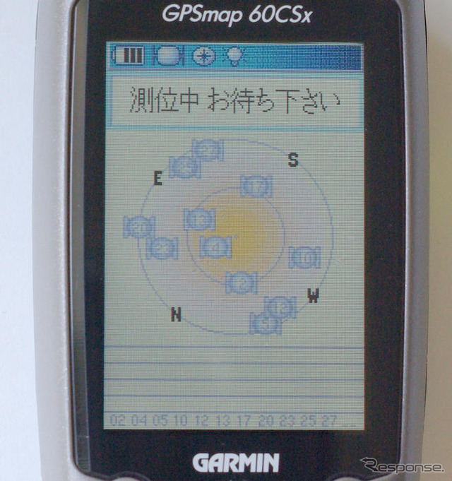 【GARMIN GPSMAP 60CSx 使ってみた (2)】歩きながらの操作も苦にならない、優れたインターフェース