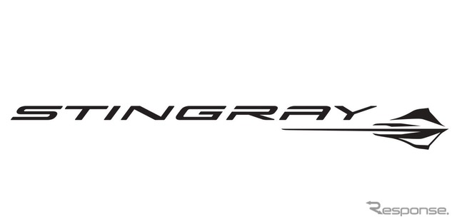 シボレー・コルベット 新型に冠される「スティングレイ」のロゴ