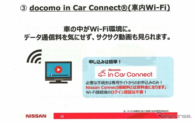 「docomo in Car Connect」車内でWi-Fiが使い放題となる