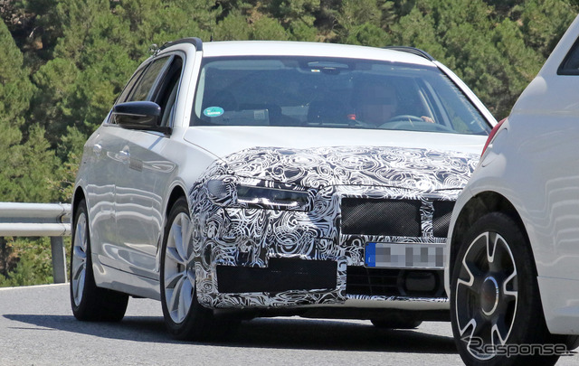 BMW 5シリーズツーリング 改良新型(スクープ写真)
