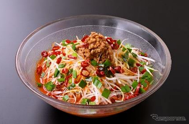 YAMAHA FACTORY RACING TEAM応援メニュー 激辛! 冷製担々麺
