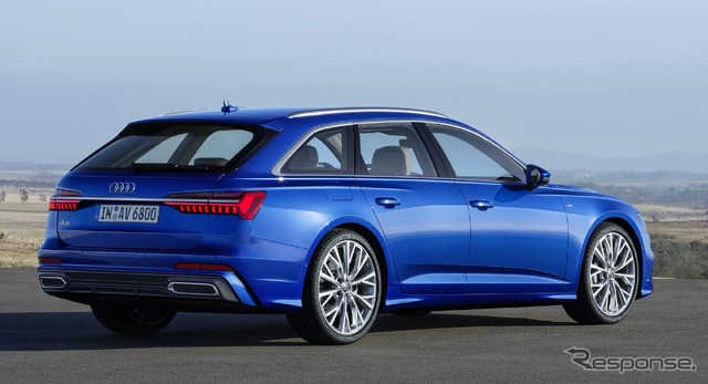 アウディ A6アバント 新型(写真は海外仕様)