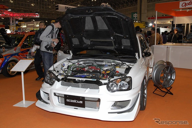 【東京オートサロン08】写真蔵…AUTO PRODUCE BOSS インプレッサ