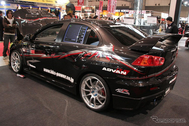 【東京オートサロン08】写真蔵…HKS ランサーエボリューション X