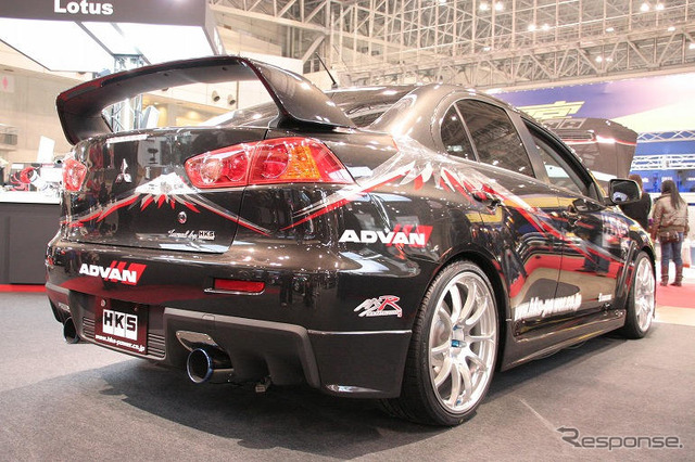 【東京オートサロン08】写真蔵…HKS ランサーエボリューション X