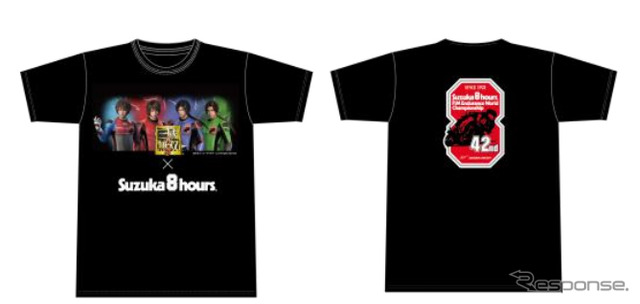 真・三國無双8×鈴鹿8耐コラボグッズ Tシャツ(各4000円)