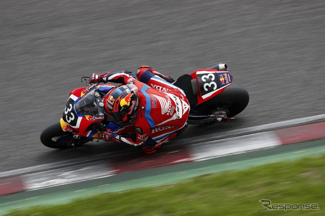 ブラドル選手(ホンダ、7月10日の公式合同テスト)