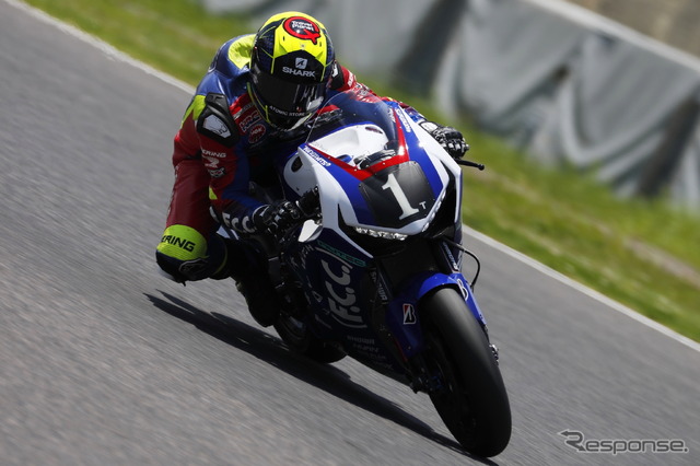 フォレイ選手(ホンダ、7月10日の公式合同テスト)