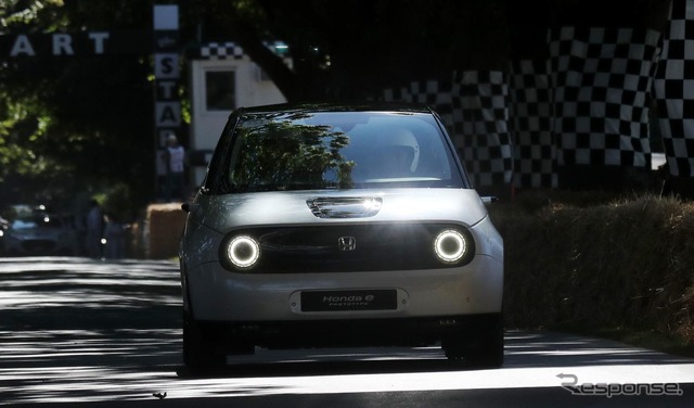 ホンダ e の最新プロトタイプ(グッドウッド2019)